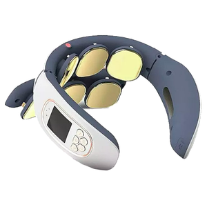 Masajeador <span class=keywords><strong>cervical</strong></span> portátil profesional superventas, masajeador de cuello de doble capa para hombros con alivio de pulso eléctrico - Product Image 1