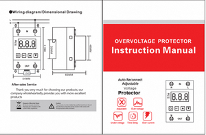 Стабилизатор напряжения Deeyann DVP-117 100A/80A однофазный электронный переменного тока с защитой от перенапряжения/пониженного напряжения и SVC - Product Image 6