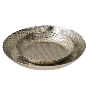 High Quality Modern Custom <b>Round</b> <b>Serving</b> <b>Tray</b> Wholesale Metal Custom <b>Tray</b> - Product Image 2