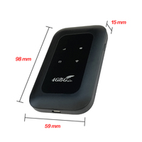 En popüler 2024 LTE MF800 mifis wifi yönlendirici 4g lte sim kart yuvası ile 2100mAh OEM 4g router Online taşıma seyahat