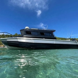 Yacht sportif <span class=keywords><strong>de</strong></span> <span class=keywords><strong>luxe</strong></span> en aluminium du Canada, 9 m/29,5 pi, bateau <span class=keywords><strong>de</strong></span> pêche en haute mer avec moteur hors-bord pour la croisière - Product Image 2
