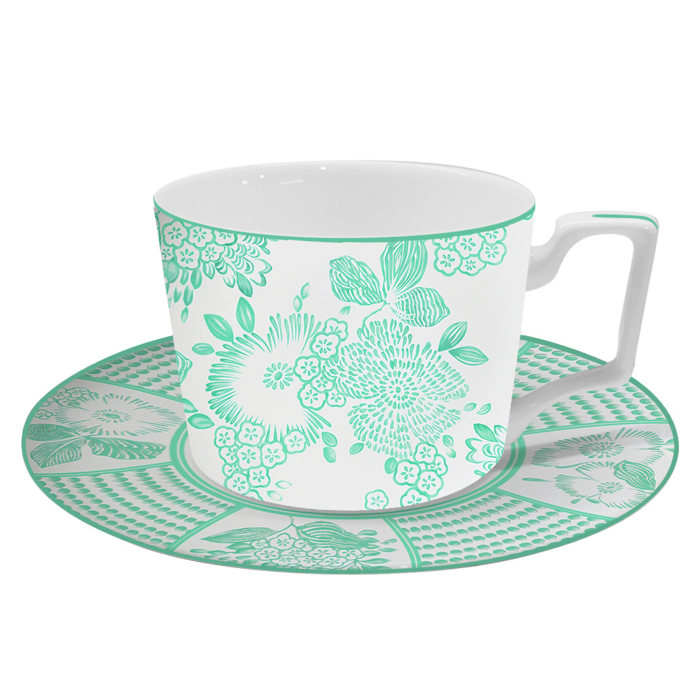 Cups and saucers