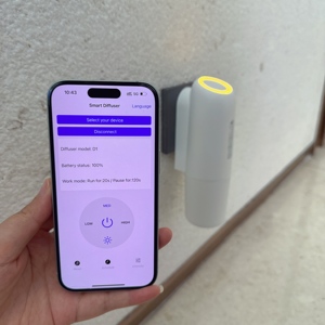 Diffuser Aroma Elektrik Tanpa Air dengan <span class=keywords><strong>Nebulizer</strong></span> Minyak Esensial untuk Penggunaan di Rumah, Kantor, dan Komersial dengan Fungsi Timer - Product Image 5