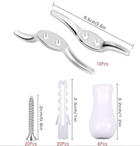 Accessoire de <span class=keywords><strong>store</strong></span> de <span class=keywords><strong>fenêtre</strong></span> en plastique Offre Spéciale Composants de <span class=keywords><strong>store</strong></span> en bois vénitien simples avec pince de cantonnière de bande d'échelle de conception moderne - Product Image 6