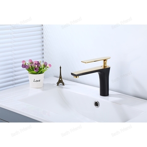 Grifo Mezclador <span class=keywords><strong>de</strong></span> Lujo para Lavabo, Grifo <span class=keywords><strong>de</strong></span> Latón para Agua Fría y Caliente - Product Image 6