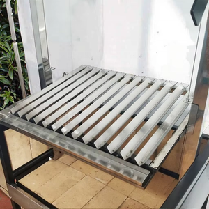 <span class=keywords><strong>Barbecue</strong></span> portable pliable en acier inoxydable de luxe pour usage commercial, avec <span class=keywords><strong>chariot</strong></span>, revêtement en poudre, sans fumée, pour cuisine - Product Image 2