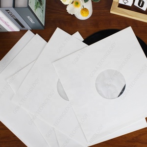 Fundas de plástico personalizadas para discos de vinilo de 12 ", fundas para álbumes de discos de vinilo, funda protectora de vinilo interior de papel - Product Image 4