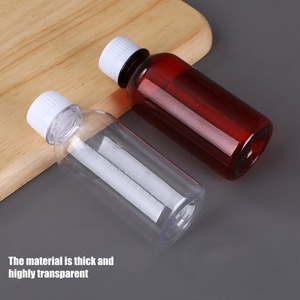 <span class=keywords><strong>Bouteille</strong></span> graduée à petite bouche <span class=keywords><strong>Bouteille</strong></span> distributrice en plastique PET transparent Distributeur d'<span class=keywords><strong>alcool</strong></span> liquide <span class=keywords><strong>Bouteille</strong></span> à bouchon <span class=keywords><strong>antivol</strong></span> marron - Product Image 1