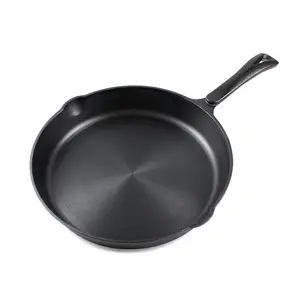 Pre-seasoned polished smooth fry pan Special Coating easy release Cast Iron Skillet frying fry pan