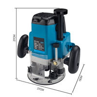Outils électriques industriels pour la découpe des métaux, grande meuleuse d'angle, défonceuse à bois, 2200W 110/220V 9000-22000 50/60Hz