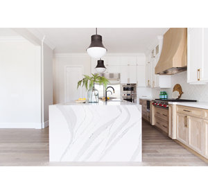 2024 dorene sang trọng Shaker cửa màu trắng rắn gỗ sồi hiện đại tùy chỉnh thiết kế tủ Modular tủ bếp - Product Image 4