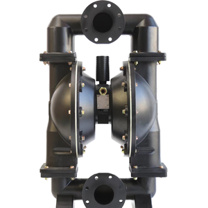 Low Pneumatic Non-metallic Vertical 4-stage <b>Pump</b> with Santoprene Diaphragm for <b>Fluid</b> and Chemical Transfer - Product Image 5