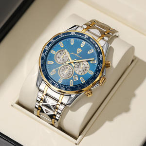 Gohuos 9808 Luxury <b>Mens</b> Wristwatch Waterproof Stainless Steel Original Quartz Wrist <b>Watch</b> for <b>Men</b> Reloj Para Hombre Montre Homme - Product Image 6