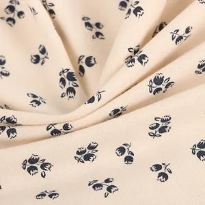 New pattern from one meter brushed fabric Cotton soft Plain bottom printed garment fabric