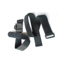 Bande élastique en nylon à boucle non enroulée Stretch Hook and Loop Tie Strap