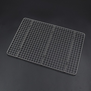 Thép Không Gỉ Nửa Tấm Cookie Pan Dây Bánh Giá Vuông Làm Mát Giá Cho Nhà Và Bánh Sử Dụng Giá Máy Chủ Với Làm Mát - Product Image 4