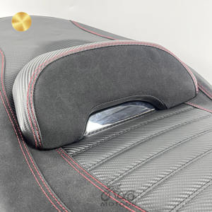 Bon <span class=keywords><strong>prix</strong></span> moto modifier personnalisé en cuir noir expérience confortable équitation siège de moto pour <span class=keywords><strong>Yamaha</strong></span> <span class=keywords><strong>Xmax</strong></span> 300 2023 - Product Image 5