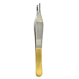 Pinces à pansements et à tissus standard 14 cm en acier inoxydable de haute qualité, pinces chirurgicales de dissection - Product Image 1