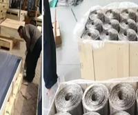 Maille de fil pour volière de perroquets / Panneaux de maille pour volière d'oiseaux / Maille de volière en acier inoxydable pour volière accessible