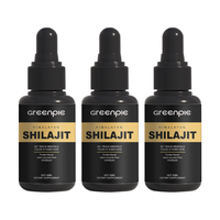 Complément alimentaire liquide Greenpie Shilajit de l'Himalaya, riche en acide fulvique, acide humique et oligo-éléments, marque privée OEM