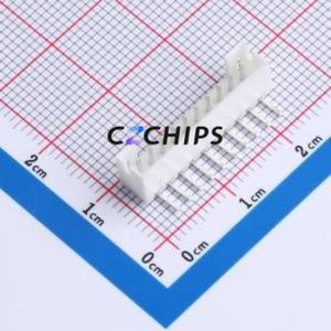 W2001100-10PW2113 Wire-to-Board Pin Header Bent Lead Through Hole,P=2mm Connector 1x10P 2mm Right Angle Insert PH - Product Image 1