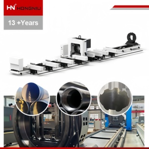 Sợi laser cắt 4 mâm cặp máy vuông và ống tròn hình chữ nhật kim loại H chùm ống cho góc và kênh hồ sơ thép - Product Image 1