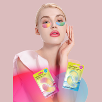 Patchs de masques hydrogel coréens au collagène pour les yeux, NAD+ Peptide, anti-rides, éclaircissants, avec logo personnalisé