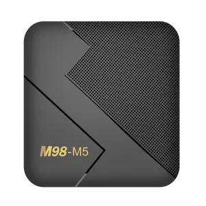 M98-M5 kotak TV HD Versi 4k HDTV 30 + Bahasa set saklar apapun-kotak atas Android 10wifi set-kotak atas