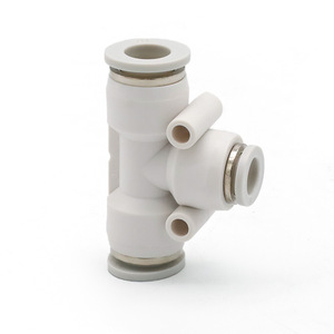 Acoplador Rápido Neumático Tipo T Reductor Sxqd 16-14 12-10-8-6-4 para Conexión de Manguera de Aire - Product Image 1