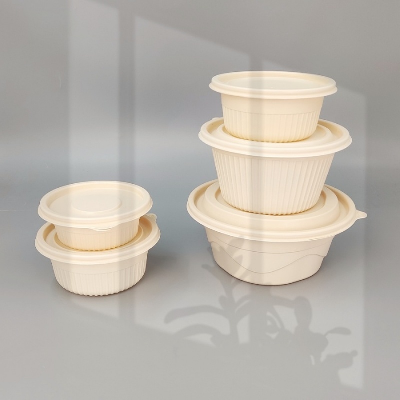 Wholesale Eco Cornstarch Disposable Food Containers