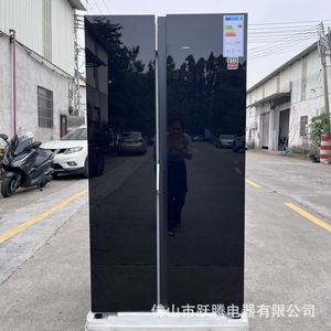 Refrigerador de doble puerta lado a lado de 693L, eficiente en termos de consumo de energía, con descongelación automática, origen China. - Product Image 3