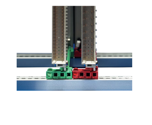 Zstc รางไกด์ C-BOX Schroff พร้อมการเข้ารหัสสำหรับ CompactPCI/ VME64x, Offset 0.1 ", 220มม., สีเขียว, <span class=keywords><strong>spq</strong></span> 50 64560-072 - Product Image 6