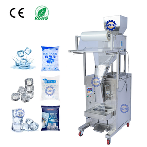 Máquina Selladora de Cubos de Hielo en Oferta, Máquina Selladora para Envases de Plástico, Fácil de Operar, Máquina de Pesaje y Empaquetado con Ruedas Universales - Product Image 1