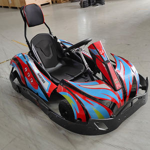 Kart électrique de course commercial pour adultes - Manège d'amusement intérieur/extérieur à grande vitesse pour centre commercial, en plastique, 350W, vitesse maximale - Product Image 4