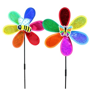 Mulino a Vento in Plastica a Forma di Insetto per Esterni, Prezzo Conveniente, Vendita all'Ingrosso, Popolare <span class=keywords><strong>tra</strong></span> i Bambini - Product Image 1