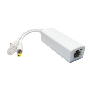 Adaptateur Poe répartiteur Poe Power Over Ethernet avec taux de transfert de date de 10/100Mbps et sortie d'alimentation DC12V 1A - Product Image 1