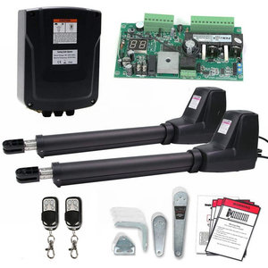 Ouvre-porte automatique à battants noirs de haute qualité LM1202, moteur double pour <span class=keywords><strong>portail</strong></span> lourd, utilisation moderne pour villa - Product Image 2