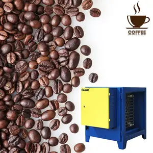 70KG Coffee Roasting Machine Smoke Smell Removal Using Electrostatic Filter With Air Flow 12000CFM Oil Fume Purifier