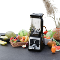 2200W zware professionele & huishoudelijke blender met 6 messen, variabele snelheid, hoge capaciteit, zuiver koperen motor, voedselverwerker