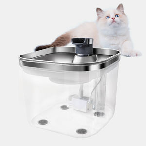 Alimentador de filtro de agua ovalado silencioso grande de 3L, fuente de agua para gatos, dispensador de agua potable para perros y gatos - Product Image 2
