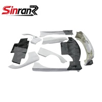 Kit de Carrocería Completo de Fibra de Carbono y Fibra de Vidrio Estilo RE-GT para RX7 FD FD3S 92-02, Parachoques, Guardabarros, Faldones Laterales, Difusor