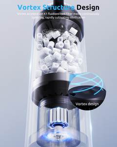 Filtro Submersível Inteligente Seaoura SR-701 90/165GPH com Regulador de Fluxo e Válvula de Controle de Oxigênio - Product Image 2