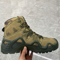Bottes tactiques de camouflage couleur sable pour l'extérieur, tailles 39-46, vente en gros