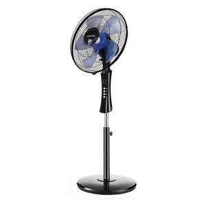 Ventilador de pie AUX de 14 pulgadas, modelo mecánico con 5 aspas de PP y oscilación para uso doméstico en dormitorios. - Product Image 4