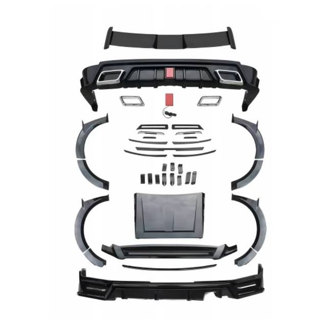 Body Kit for GWM Tank300 SUV Bumper Tire Cover and Roof Rack Accessories