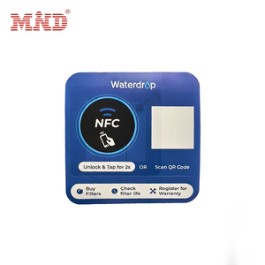 Mẫu miễn phí 40*25 mét NFC ntag213 chip không thấm nước dính NFC Tag Thông Minh Nhãn dán nhãn 13.56MHz lập trình NFC sticker Inlay - Product Image 2