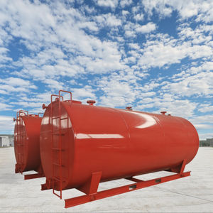 <span class=keywords><strong>Station</strong></span> <span class=keywords><strong>de</strong></span> carburant mobile simple à bas prix avec deux pompes pour l'essence et le diesel - Product Image 5