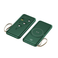 Batterie externe magnétique mini portable 10000mAh, alimentation rapide Type-C