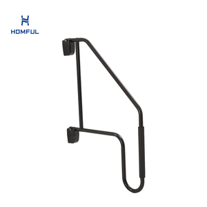 HOMFUL 37" Main courante extensible en aluminium pour camping-car, pliable et verrouillable, poignée de porte de caravane, rail d'assistance à l'entrée pour camping-car - Product Image 1