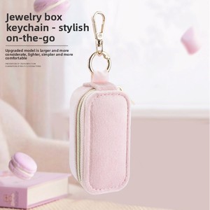 New Mini Jewelry Organizer Portable Hanging Velvet Box Cute Accessory <b>Case</b> - Product Image 4